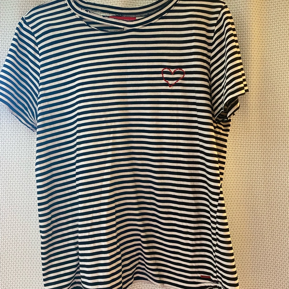 n:PHILANTHROPY distressed Valentines tee